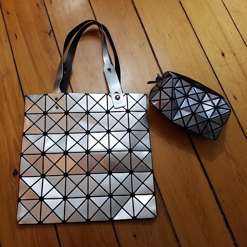 Geometric bag set NWOT